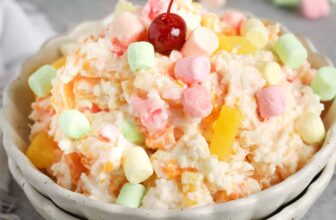 Simple Ambrosia Salad – Spend With Penn...