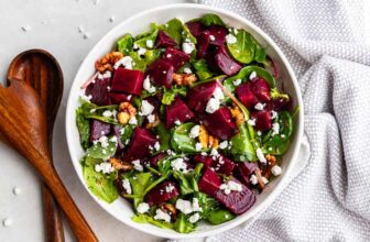Beet Salad with Orange Balsamic French dressi...