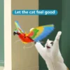 Simulation Bird Interactive Cat Toys Electric...