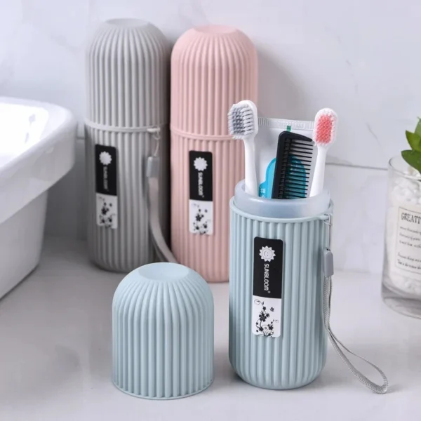 Portable Toothpaste Toothbrush Protect Holder...
